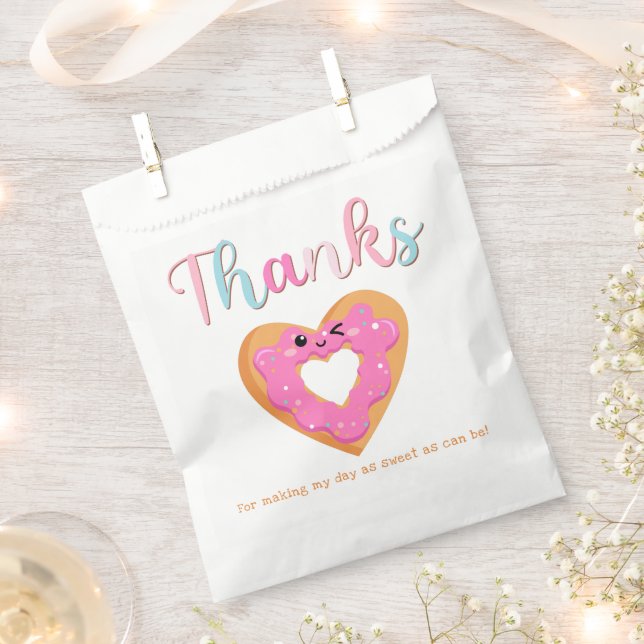 Cute Sweet & Treats Celebration Birthday Party Favour Bags (Clipped)