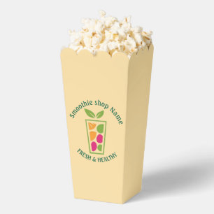 Cute Sweet yogurt Smoothies fruit Juice bar shop Favour Box