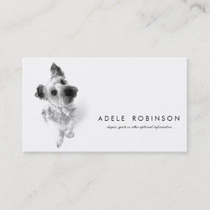 Cute Sweet Yorkshire Terrier Yorkie Puppy Dog Business Card