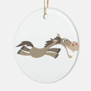 Cute Swift Cartoon Horse Ornament