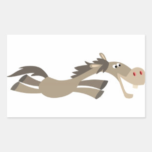 Cute Swift Cartoon Horse Sticker