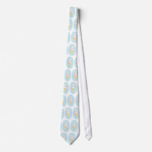 Cute Swirl Ice Cream Cone Tie