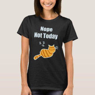 Cute T Shirt of A Cat Sleeping