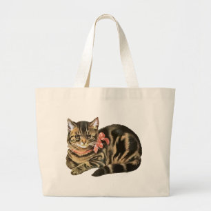 Cute Tabby Calico Cat / Kitten Bag