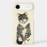 Cute Tabby Cat Kitty Painting