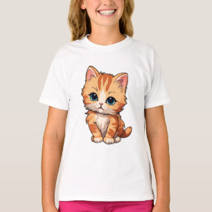 Cute Tabby Cat T-Shirt