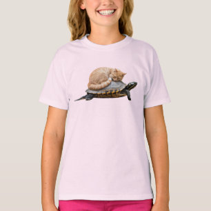 Cute Tabby Turtle Kids' T-Shirt