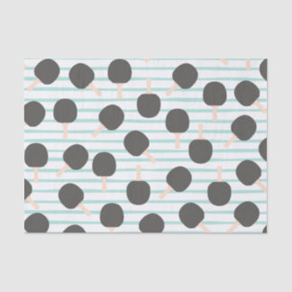Cute Table Tennis Tissue Paper