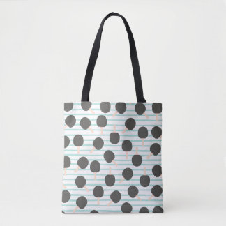 Cute Table Tennis Tote Bag