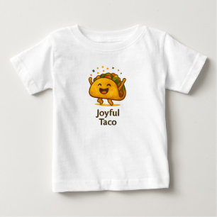 Cute Taco Baby T-Shirt Funny First Birthday Fiesta