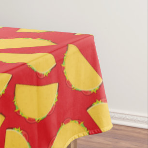 Cute Taco Kids 1st Birthday Party Mexican Food Tablecloth