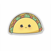 Cute Tacos Stickers