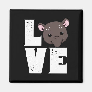 Cute Tapir Gift ​Women Men Tapir Gifts Girls Tapir Magnet