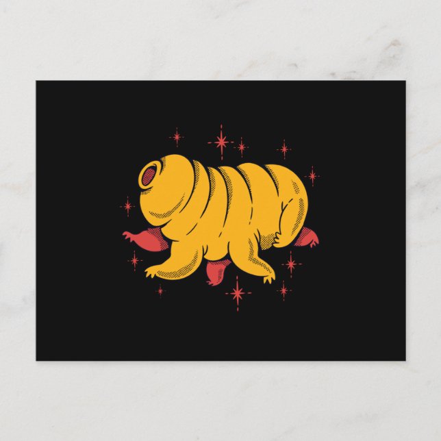 Cute tardigrade postcard (Front)
