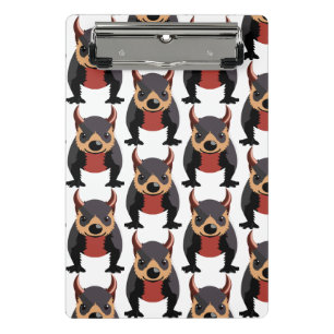 Cute Tasmanian Devil Design Mini Clipboard