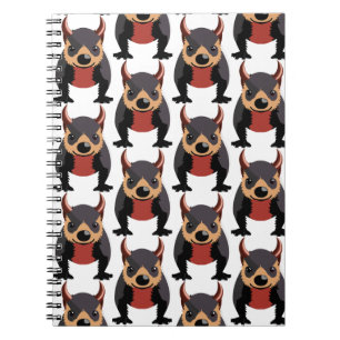 Cute Tasmanian Devil Design Notebook