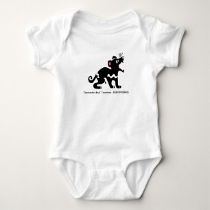 Cute Tasmanian devil - Endangered animal - Baby Bodysuit
