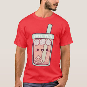 Cute Tea Bag Ice Tea Cutie Pun T-Shirt