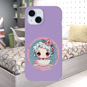Cute Tea Cup Doll iPhone / iPad case