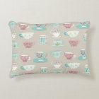 "Cute Tea Party" ACCENT PILLOW