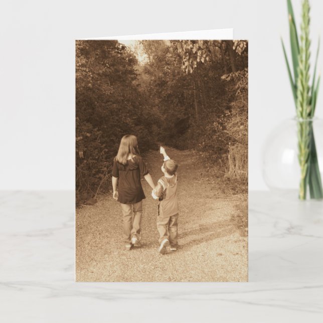 Cute Teacher Card (Front)