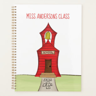 Cute Teacher School Modern Classroom Planner