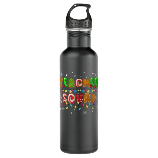 cute teacher squad 710 ml water bottle