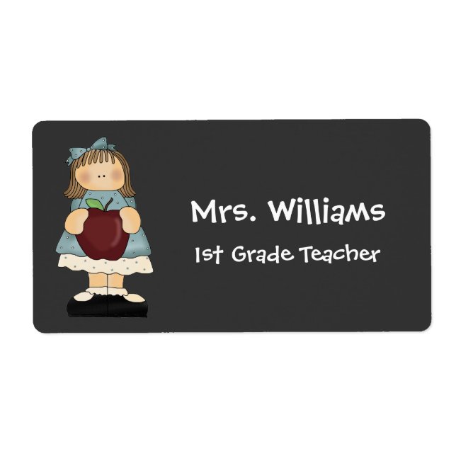 Cute Teacher's Name Tags (Front)