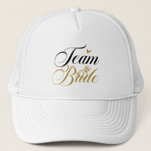 Cute Team Bride Wedding party Trucker Hat