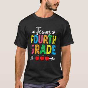 Cute Team Fourth Grade Teachers Students Back To S T-Shirt