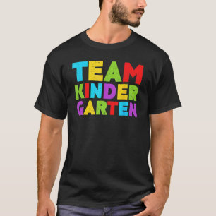 Cute Team Kindergarten Teacher Students Back To S T-Shirt