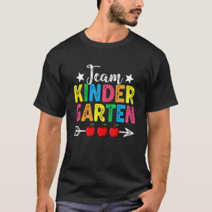 Cute Team Kindergarten Teachers Students Back To S T-Shirt