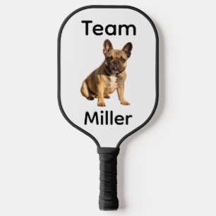 Cute Team Personalised Pet Name & Photo Pickleball Paddle