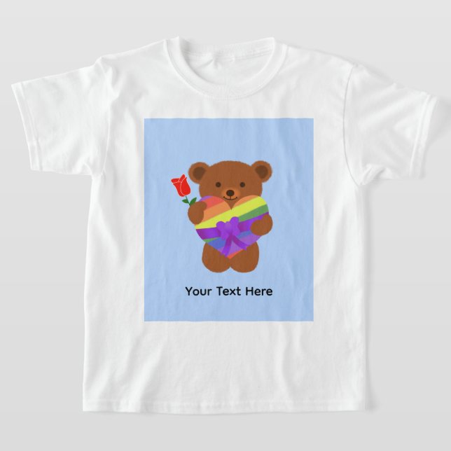 Cute Teddy Bear #2 T-Shirt (Laydown)