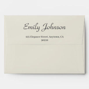 Cute Teddy Bear 5" x 7" Envelope