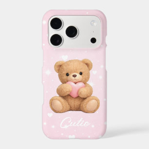 Cute Teddy Bear Aesthetic Phone Case