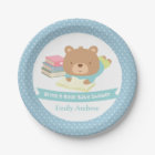Cute Teddy Bear Bring a Book Baby Shower