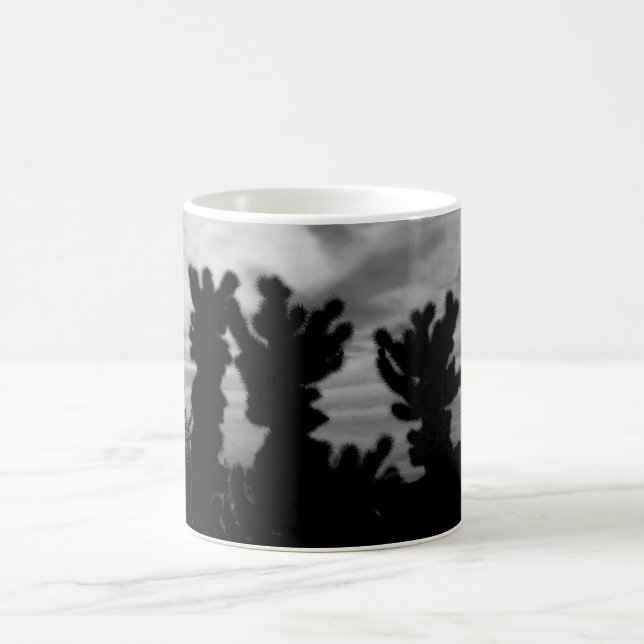 CUTE Teddy Bear Cholla Cactus Coffee Mug (Center)