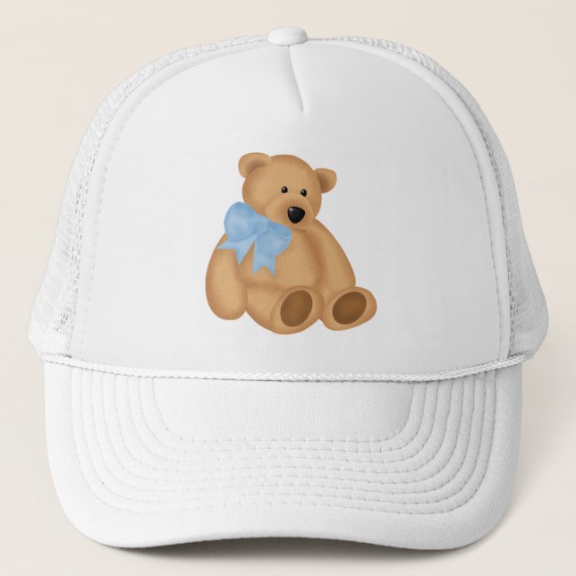 Cute Teddy Bear, For Baby Boy Trucker Hat (Front)