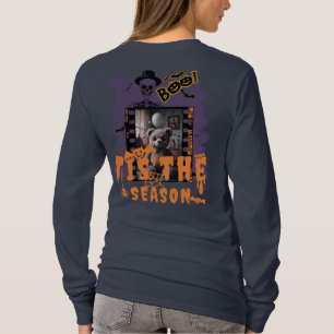 Cute teddy bear halloween design T-Shirt