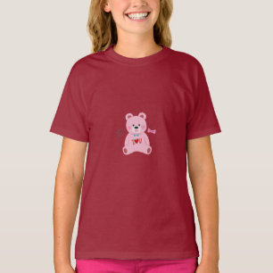 Cute Teddy Bear “I Love You” Kids T-Shirt