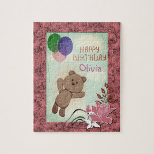 Cute, Teddy Bear Jigsaw Puzzle