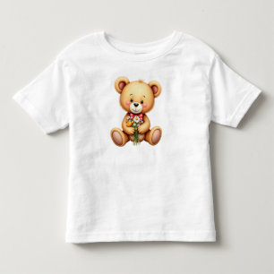 Cute Teddy Bear Kids T-Shirt 