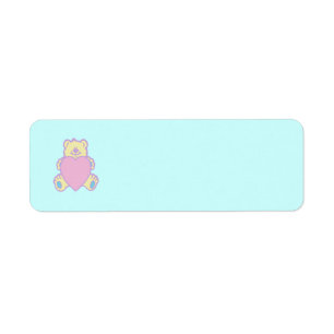 Cute Teddy Bear Love Heart