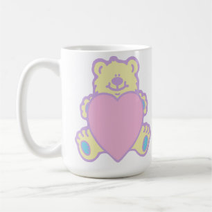 Cute Teddy Bear Love Heart Coffee Mug