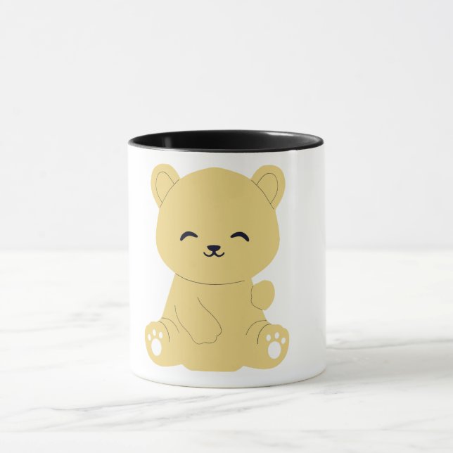 Cute Teddy Bear MUG (Center)