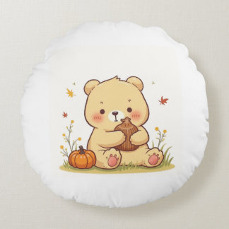 Cute teddy bear pillow cushion