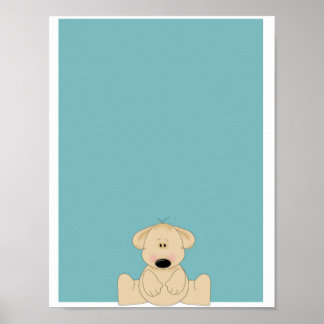 Cute Teddy Bear poster