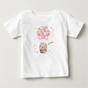 Cute teddy bear t shirt for girls