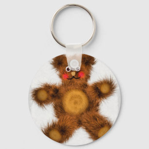 Cute Teddy Bear Toy Children Baby Shower Key Ring